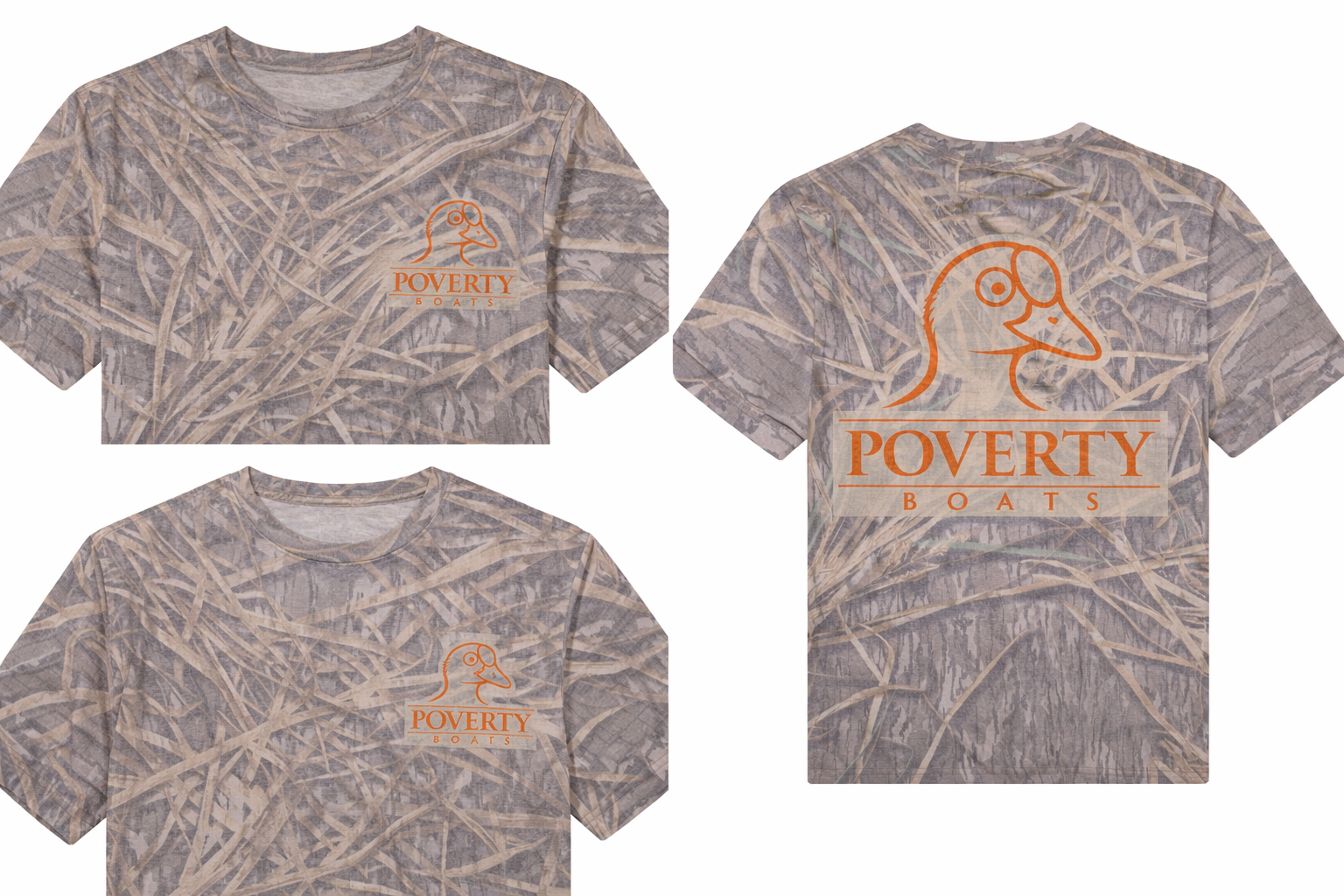 mossy oak blend logo t shirt